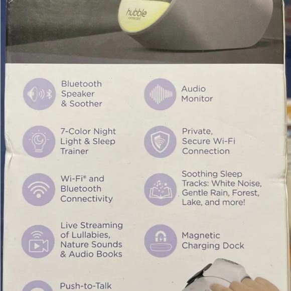 Hubble Guardian+ Wearable Sleep Quality Tracker with Wellness Activity Indicator - Picture 2 of 5